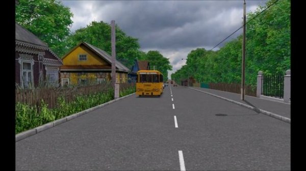 OMSI 2 mod русская карта Мичурино для Омси 2