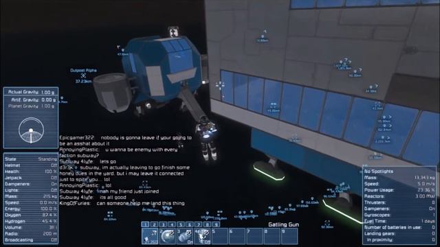 The 5 stages of Grief with Epicgamer322. Space Engineers PVP смотреть онлайн
