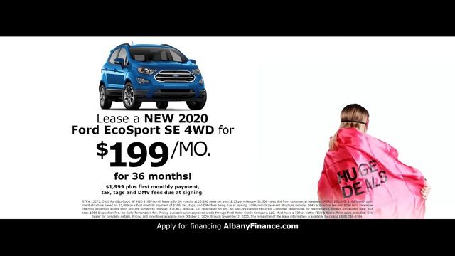 Fuccillo Ford of East Greenbush | 2020 Ford EcoSport SE Lease смотреть онлайн