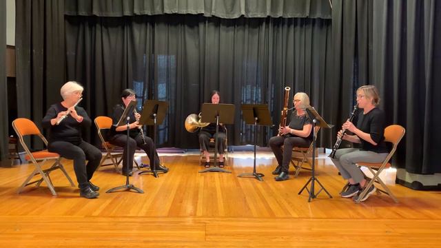 CWO Woodwind Quartet plays Miniatures by Still смотреть онлайн