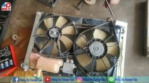 Replacement Radiator of Lexus Rx330 #MengDy #Garage