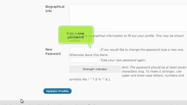 How to change your password in WordPress смотреть онлайн