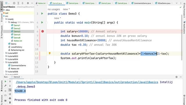 How to Debug Java code in intelliJ detailed explanation смотреть онлайн