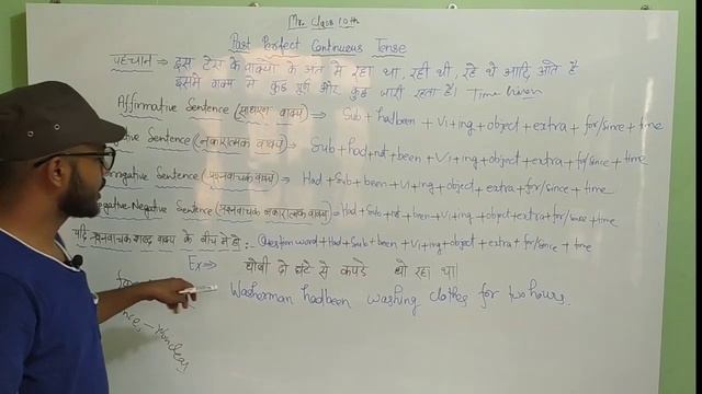 past perfect continuous tense || fully explain смотреть онлайн