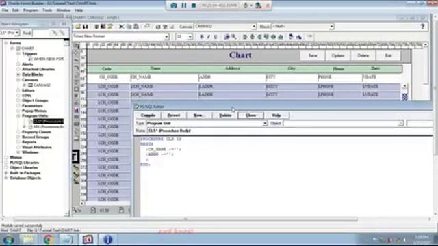 Chart of Account || Oracle 10g Tutorial || Oracle 6i form and report смотреть онлайн