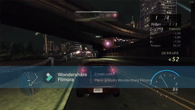 CORSA TUNADO NO NEED FOR SPEED UNDERGROUND 2 REMASTER смотреть онлайн