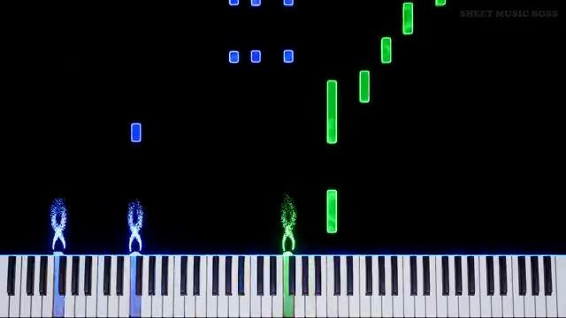 The Blue Danube - Piano Tutorial (Squid Game Music) смотреть онлайн