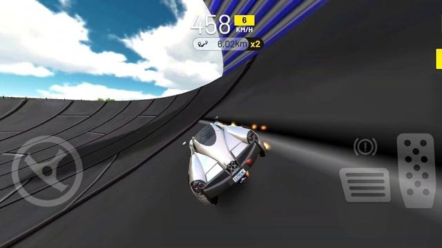 Extreme Car Driving Simulator All Cars Flying Stunt 2021 #3 - Super Car Stunt Game смотреть онлайн