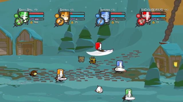CASTLE CRASHERS REVISITED - ALTERNATE ENDING?! смотреть онлайн