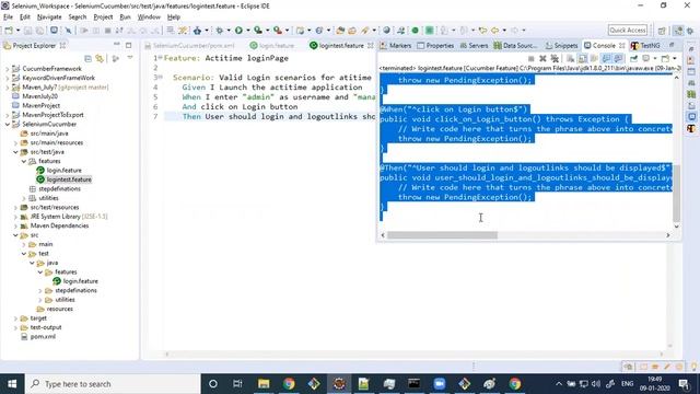 Session-47- BDD and TDD overview - Cucumber using Java смотреть онлайн