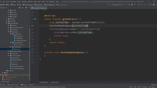 System Design Rate Limiter | Sliding Window Implementation | System Design Interview смотреть онлайн