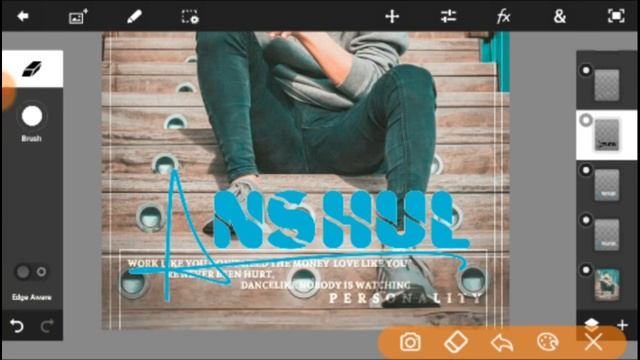 How to make Glow Line Glass Font Like Photoshop Ps Cc/Cs6 смотреть онлайн
