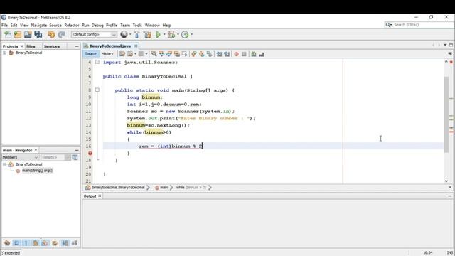 JAVA Binary to Decimal смотреть онлайн