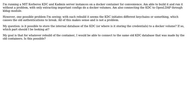 Kerberos KDC server in a docker container (2 Solutions!!) смотреть онлайн