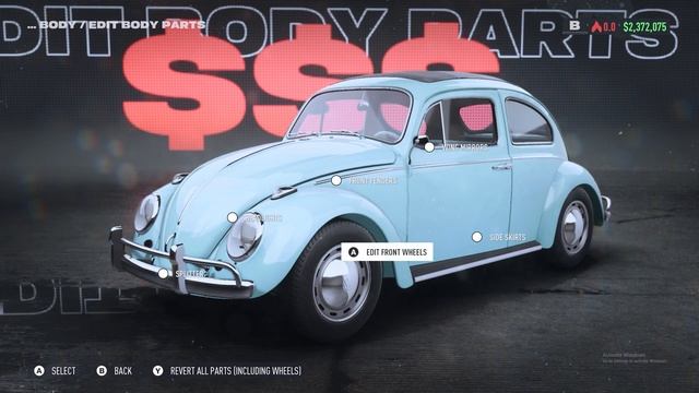 NFS Unbound - Volkswagen Beetle 1963 | Engine And Customization Showcase смотреть онлайн