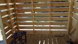 САРАЙ - ДРОВНИК своими руками | СОВЕТЫ, КАК НУЖНО СТРОИТЬ | #2 серия.