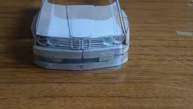 как сделать BMW М3 e30 из картона и бумаги - модель бмв из бумаги смотреть онлайн