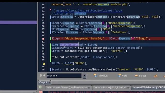 Impresión del Ticket en PHP8, JCPOS2022 смотреть онлайн