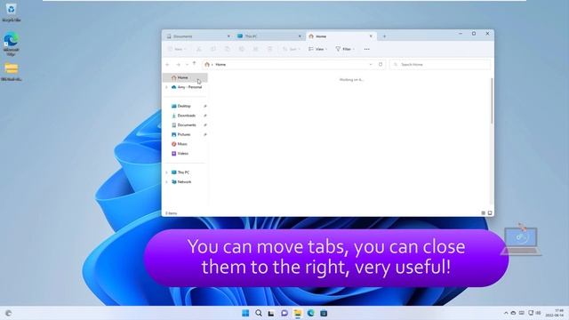 Windows 11 NEW File Explorer Tabs! смотреть онлайн