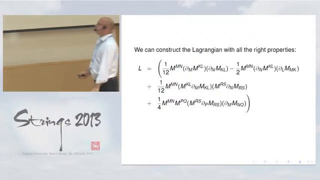 David Berman - M-theory and extended geometry смотреть онлайн