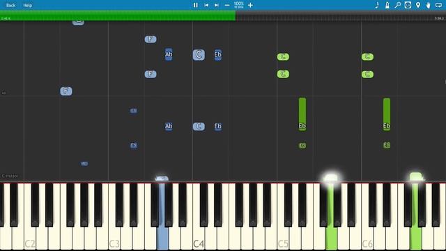 Bendy And The Ink Machine Rap - Can't Be Erased - JT Machinima - Piano Cover / Tutorial смотреть онлайн