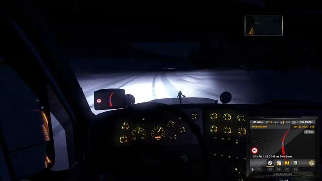 ETS 2 Карта; Восточный Экспресс v 8.2 ( из Мурманска в Ульяновск) #2 смотреть онлайн