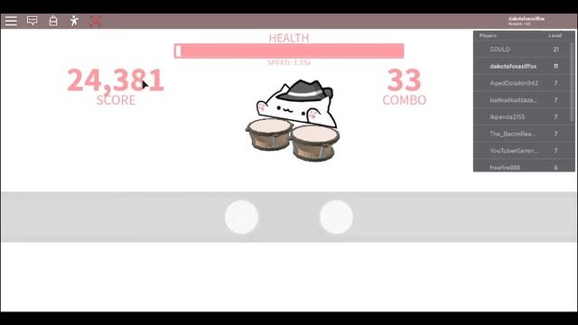 playing bongo cat in roblox! смотреть онлайн