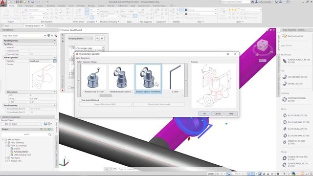 AutoCAD Plant 3D 2021 - Piping Layout смотреть онлайн