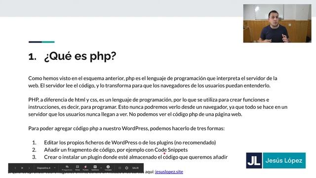?️ Entiende el código de tu WEB CON WORDPRESS | PHP, html y CSS смотреть онлайн