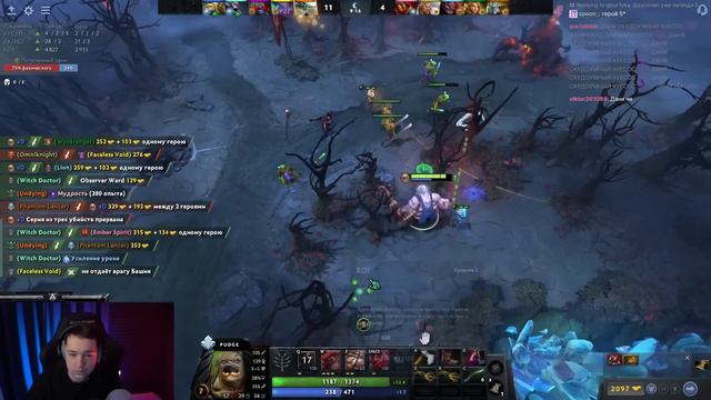 Как Головач лузнул 250 ММР за 1 день | LenaGolovach Best Moments | Dota 2