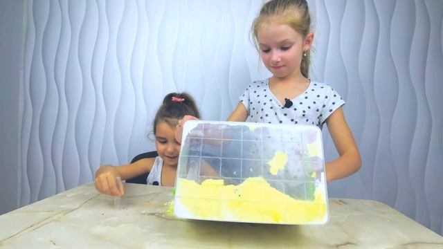 Как сделать кинетический песок своими руками смотреть онлайн