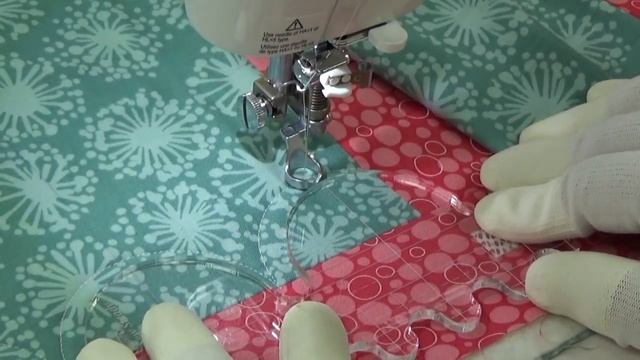 Ruler Work Using The Juki TL2200QVP Mini And Westalee Rulers