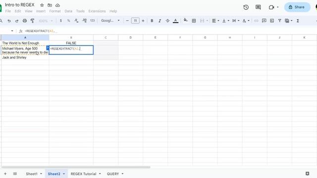 Google Sheets REGEX Regular Expressions - Meet REGEXMATCH, REGEXEXTRACT & REGEXREPLACE смотреть онлайн