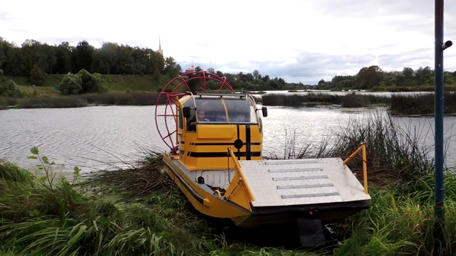 Аэролодка ШАГ - реверсивный винт