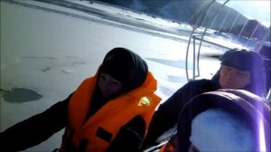 Аэролодка на Енисее 30 лс