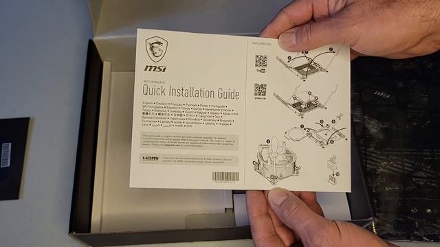 MSI B550-A PRO UNBOXING смотреть онлайн