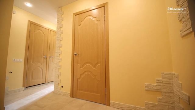 Ремонт прихожей в квартире в Москве от компании 24h-remont смотреть онлайн