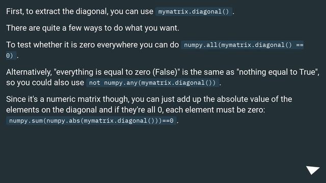 Is there an inverted version of numpy.all()? смотреть онлайн