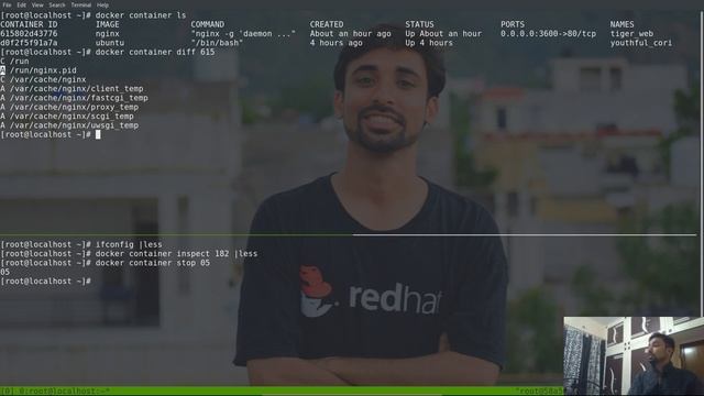 10. Docker (in Hindi) : create docker container, diff docker container and copy file into container смотреть онлайн