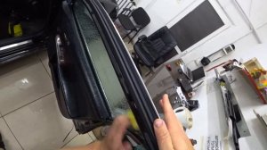 ТОНИРОВКА КАМРИ V55  в круг. Пример одного стекла