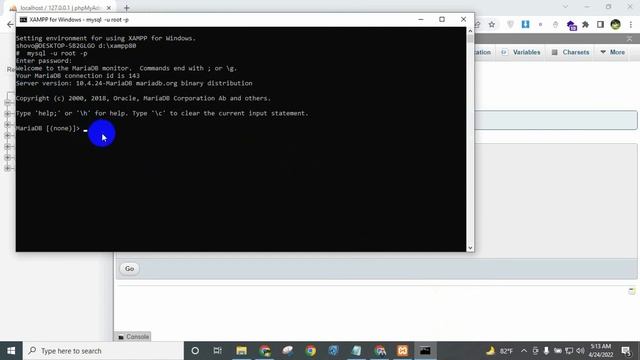 How to import mysql database command line using xampp shell commands смотреть онлайн