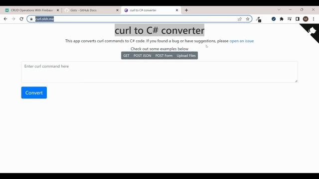 Developer Tool Review - CURL to C# Http Client Converter смотреть онлайн