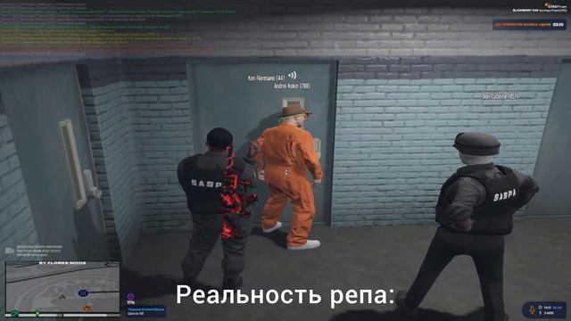 Andrei Kokin зачитал жесткий реп | GTA 5 RP BlackBerry смотреть онлайн