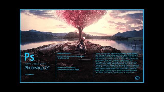 PS Adobe Photoshop Splash Screen History (Ps Adobe Photoshop All Versions) | Professor VFX смотреть онлайн
