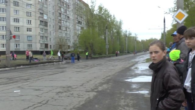 отметка 3,5 км (5км) Рябковский пробег 8 мая 2015г смотреть онлайн