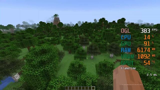 GeForce GTX 1650 SUPER -- Intel Core i5-10600KF -- Minecraft FPS Test смотреть онлайн