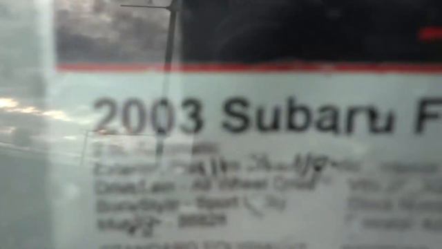 2003 Subaru Forester 2.5X Walkaround, Overview смотреть онлайн