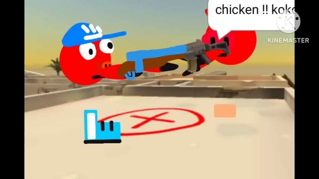 чикен ган Chicken gun Chicken vs pig Plants Bomb part 2 drawing cartoons 2 смотреть онлайн