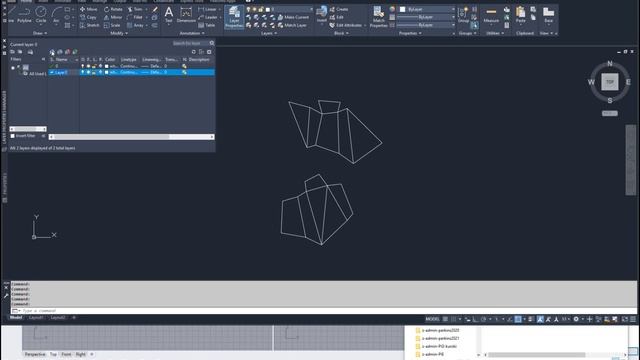 MBWS-05 polygonal form demo export to ACAD DWG and clean up linework смотреть онлайн