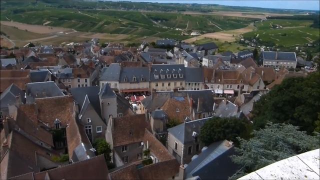 Sancerre - Vue tour des Fiefs смотреть онлайн